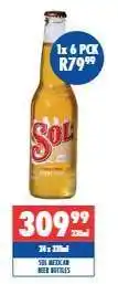 Ultra Liquors Sol Mexican Beer Bottles offer