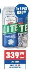 Ultra Liquors Castle Lite offer