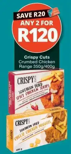 Checkers Crispy Cuts Crumbed Chicken offer