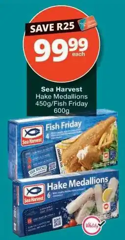 Checkers Sea Harvest Hake Medallions/Fish Friday offer