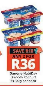 Danone Nutriday Smooth Yoghurt