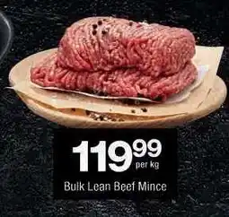 Checkers Bulk Lean Beef Mince offer