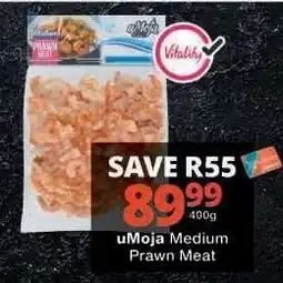 Checkers uMoja Medium Prawn Meat offer