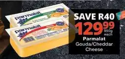Checkers PARMALAT GOUDA/CHEDDAR CHEESE offer