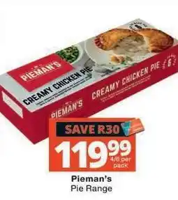 Checkers Pieman's Pie Range offer