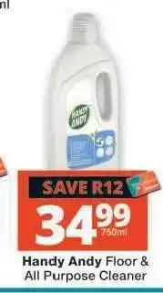 Checkers Handy Andy Floor & All Purpose Cleaner offer