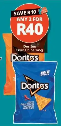 Checkers Doritos Corn Chips 145g offer