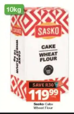Checkers Sasko Cake Wheat Flour offer