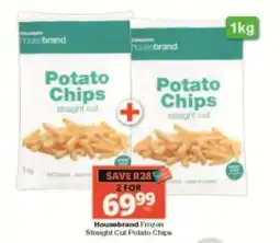 Checkers Housebrand Frozen Straight Cut Potato Chips offer