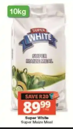 Checkers SUPER WHITE Super Maize Meal offer