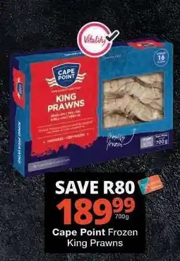 Checkers Cape Point Frozen King Prawns offer