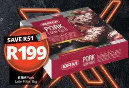 Checkers BRMPork Loin Ribs 1kg offer