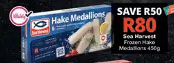 Checkers Sea Harvest Frozen Hake Medallions 450g offer