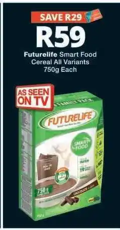 Checkers FUTURELIFE SMART FOOD CEREAL offer