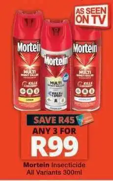Checkers Mortein Insecticide offer