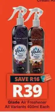 Checkers Glade Air Freshener offer