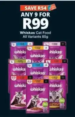 Checkers Whiskas Cat Food offer