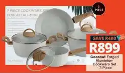 Checkers Coconut Forged Aluminium Cookware Set offer