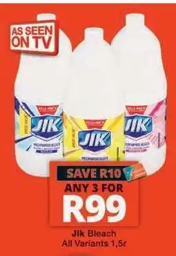 Checkers Jik Bleach offer