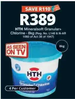 Checkers HTH Mineralsoft Granular+ Chlorine offer