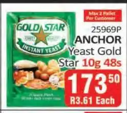 KitKat Cash and Carry ANCHOR Yeast Gold Star 10g 48s offer
