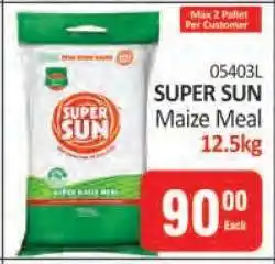 KitKat Cash and Carry SUPER SUN Maize Meal offer