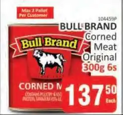 KitKat Cash and Carry Bull Brand Corned Meat Original 300g 6s offer