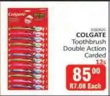 KitKat Cash and Carry COLGATE Toothbrush Double Action Carded 12s offer