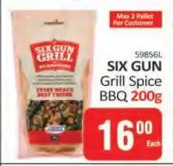 KitKat Cash and Carry SIX GUN Grill Spice BBQ 200g offer