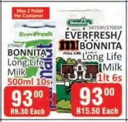 KitKat Cash and Carry Bonnita Long Life Milk 500ml 10s offer