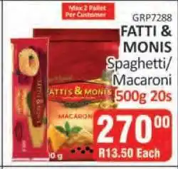 KitKat Cash and Carry Fatti & Monis Spaghetti/Macaroni offer