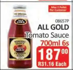 KitKat Cash and Carry ALL GOLD Tomato Sauce offer