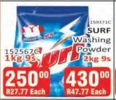 KitKat Cash and Carry SURF Washing Powder 1kg offer