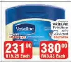 KitKat Cash and Carry Vaseline Petroleum Jelly Assorted offer