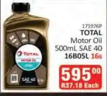 KitKat Cash and Carry TOTAL Motor Oil offer