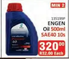 KitKat Cash and Carry ENGEN Oil 500ml SAE40 10s offer