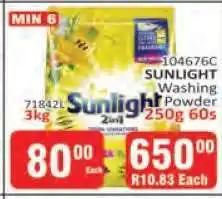 KitKat Cash and Carry SUNLIGHT WASHING POWDER offer