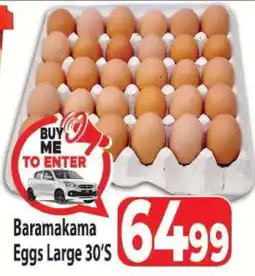 Supa Store BARAMAKAMA EGGS LARGE 30'S offer