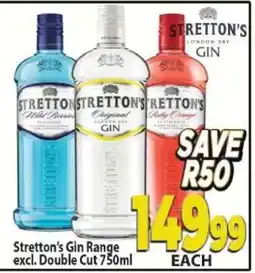 Supa Store Stretton's Gin Range offer