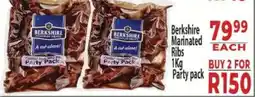 Supa Store Berkshire Marinated Ribs 1Kg Party pack offer