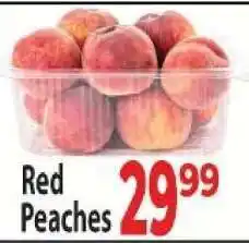 Supa Store Red Peaches offer