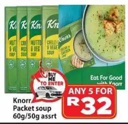Supa Store Knorr Packet Soup offer