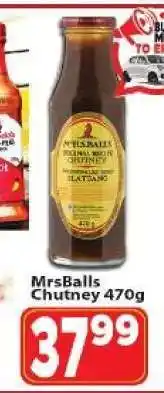 Supa Store MrsBalls Chutney 470g offer