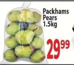 Packhams Pears