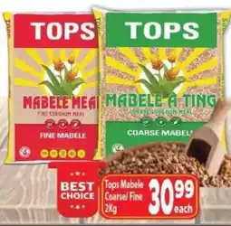 Supa Store Tops Mabele Coarse/Fine 2Kg offer