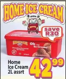 Supa Store Home Ice Cream 2L assrt offer