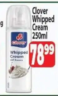 Supa Store Clover Whipped Cream 250ml offer