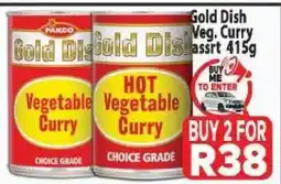 Supa Store Gold Dish Veg. Curry assort 415g offer