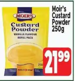 Supa Store Moir's Custard Powder 250g offer