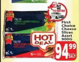 Supa Store First Choice Cheese Slices Assrt offer